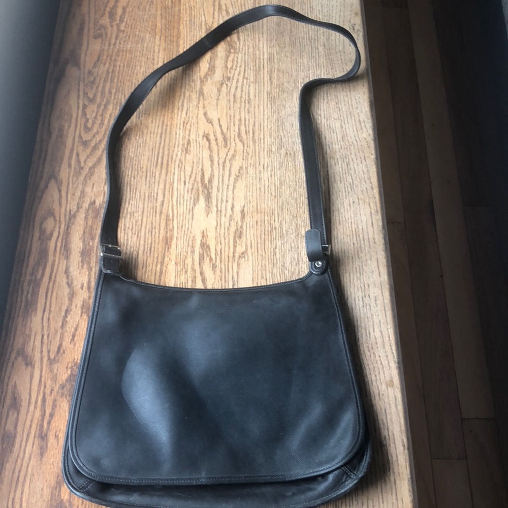 Black coach satchel